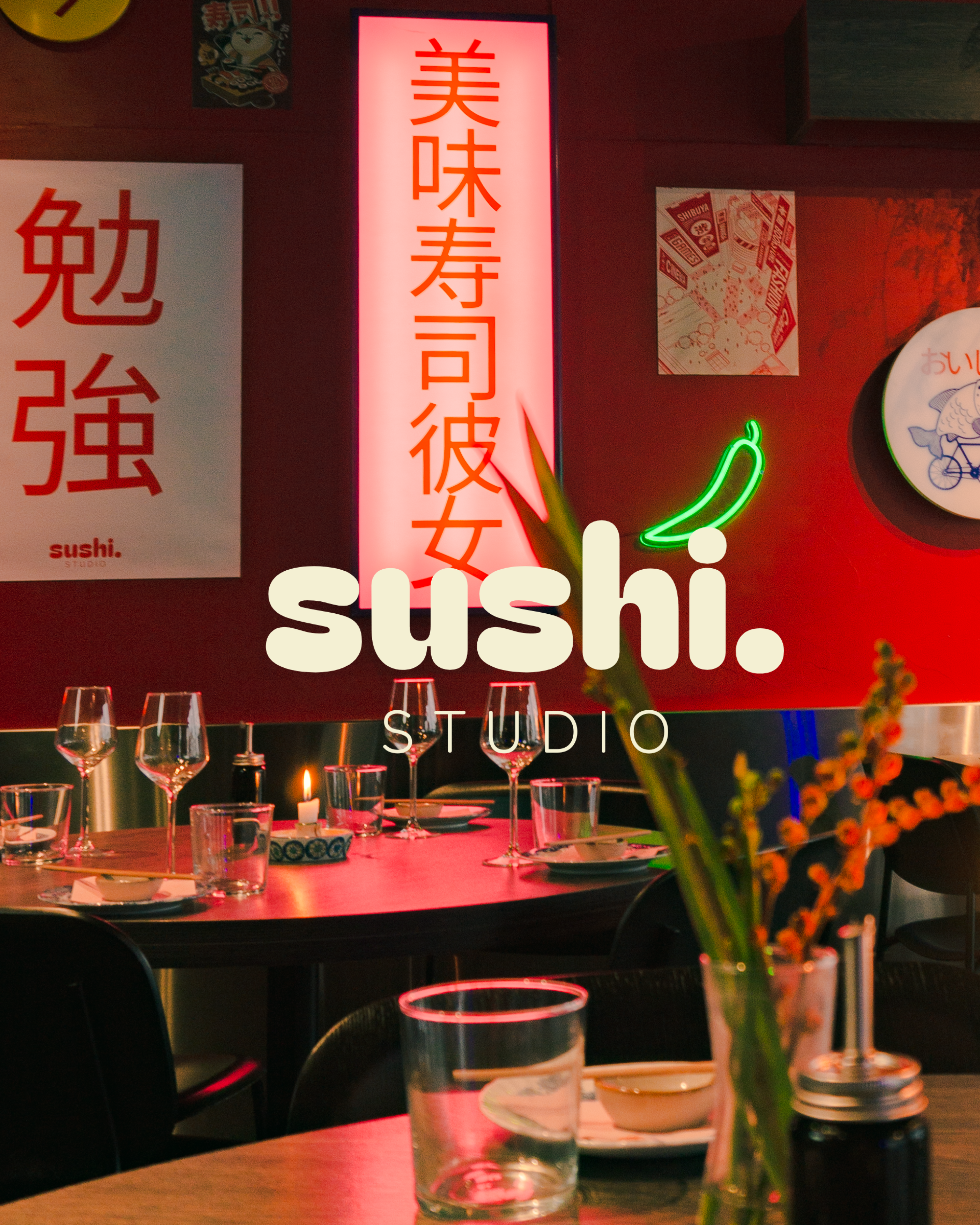 Sushi studio - restaurant - interior